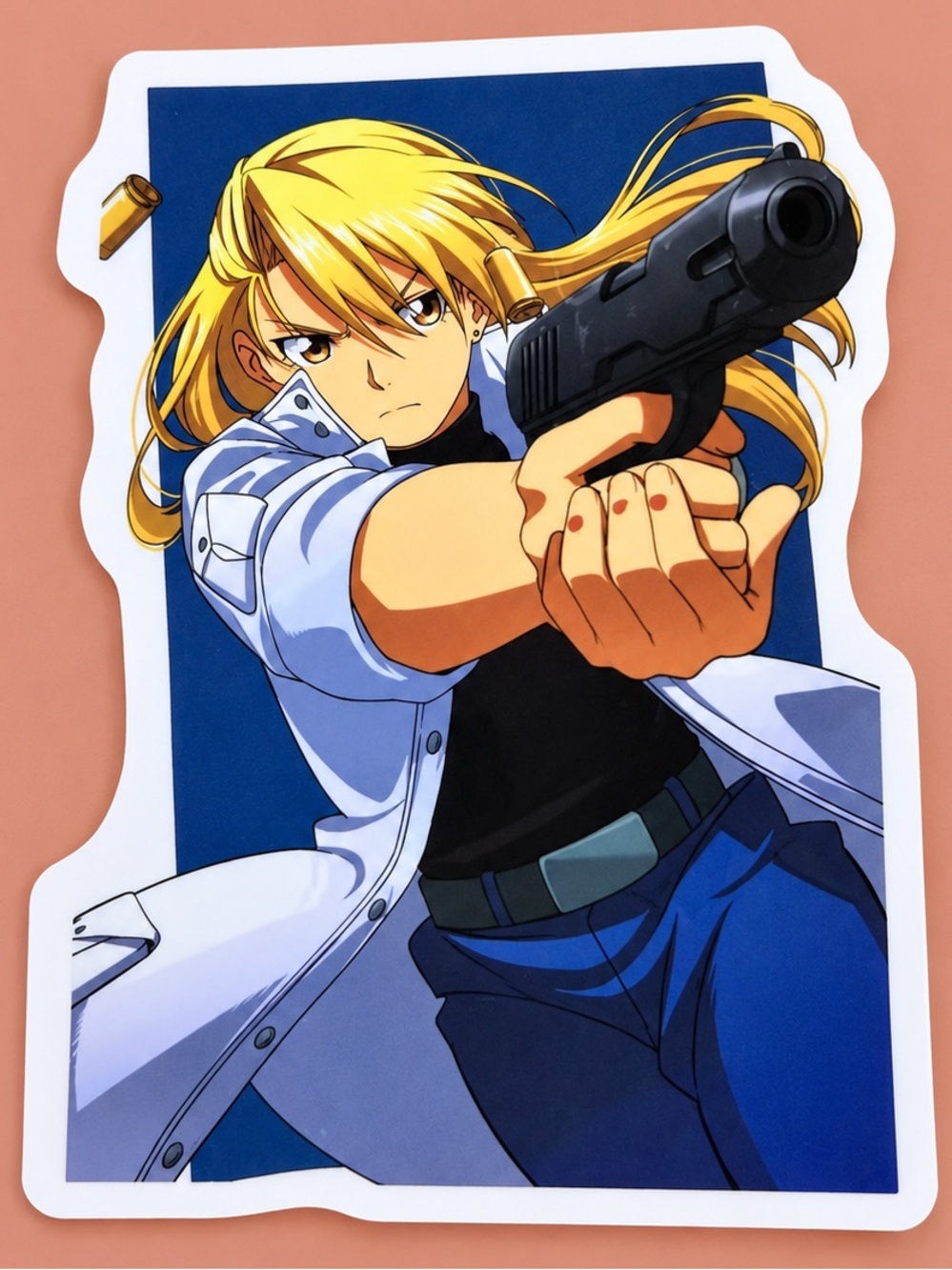 Riza Hawkeye | Fullmetal Alchemist Brotherhood Vinyl Sticker | 5/$10